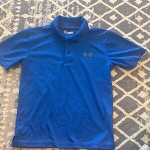 Under Armour Blue Polo Shirt